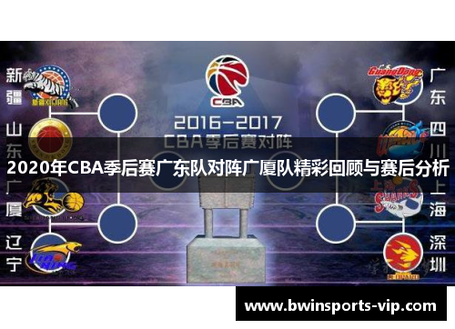 2020年CBA季后赛广东队对阵广厦队精彩回顾与赛后分析